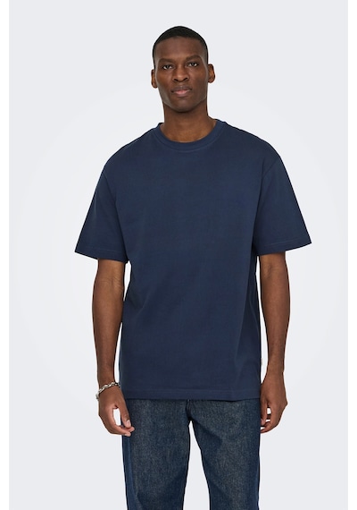 Only & Sons Erkek T Shirt 22022532 Lacivert Lacivert
