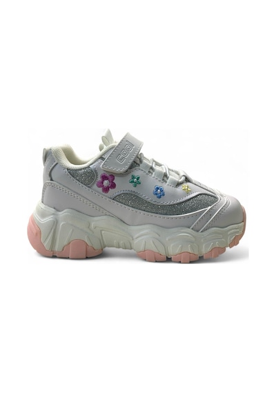 Cool Bella Kız Çocuk Okul Öncesi Rahat Sneaker Beyaz
