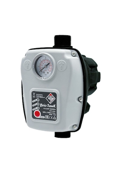 Italtecnica Brio Tank - 0,4 Litre Tanklı 2 Hp Oto. Basınç Kontrol Cihazı - İtalyan