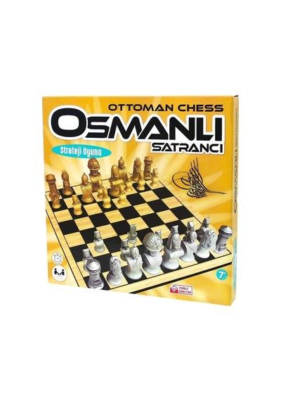 Ca Games Osmanlı Satrançı +7 Yaş Ve Üzeri İçin Büyük Ölçülü Ahşap Tahtalı Zeka-strateji Oyunu