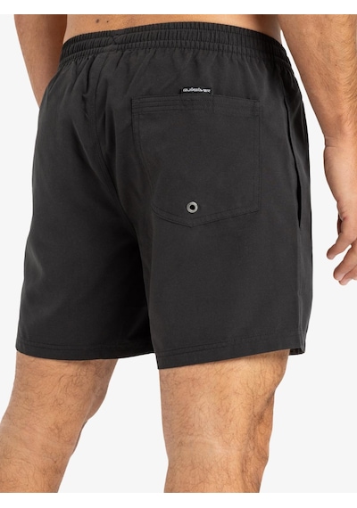 Quiksilver Everyday Solid Volley 15 Erkek Deniz Şortu-29825 Siyah