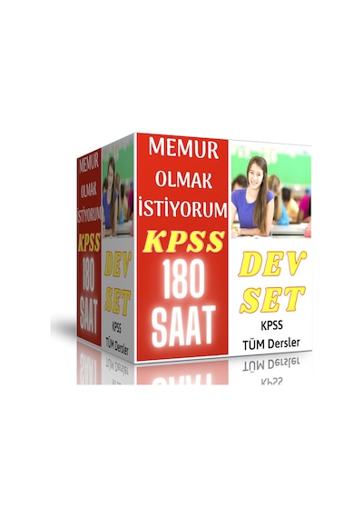 Memur Olmak Istiyorum Seti Kpss 180 Saat Özel Anlatım