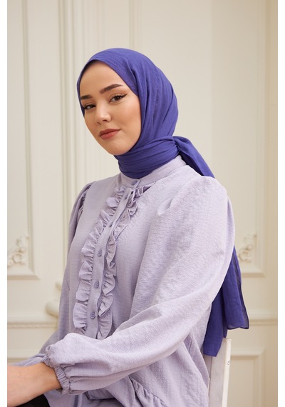 Silk Home Organik Jazz Şal 78003-22 Eflatun