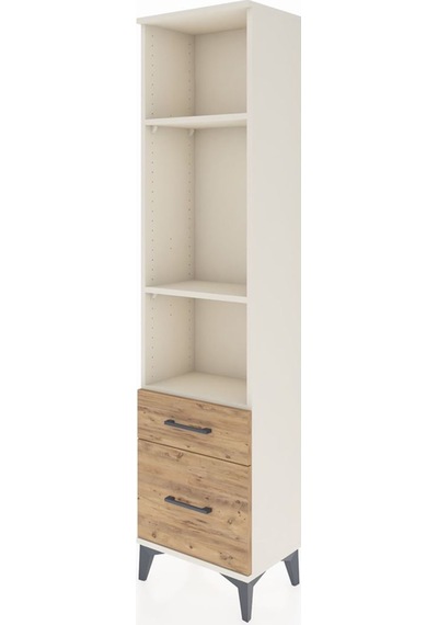 Arges Dolap 3 Raflı 2 Çekmeceli 44x30x182 Aytaşı-çam Aytaşı