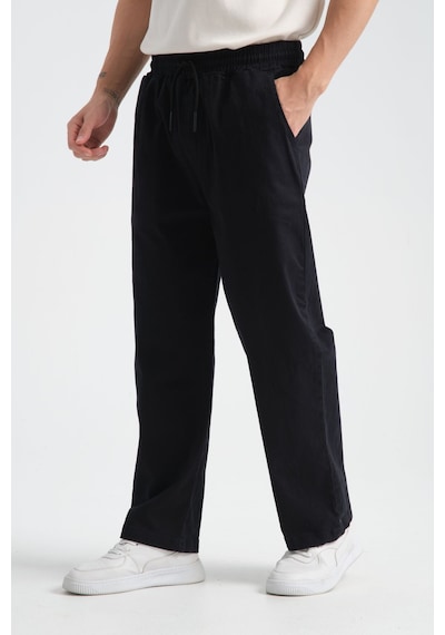 Redline Calmfit Erkek Baggy Kalın Beli Lastikli Pantolon Lacivert