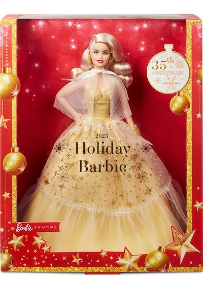 Barbie 2023 Mutlu Yıllar Bebeği - Sarışın HJX04
