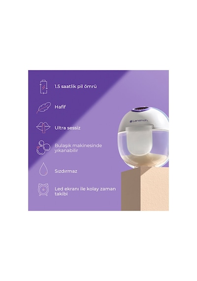 Lansinoh® Giyilebilir Tekli Göğüs Pompası