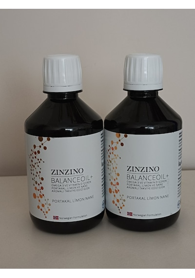 Zinzino Balanceoil+ Yeni Nesil Omega 3 Balık Yağı 2 x 300 ML