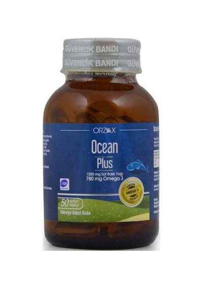 Ocean Plus 1200 Mg 50 Kapsül Balık Yağı Skt:04/22