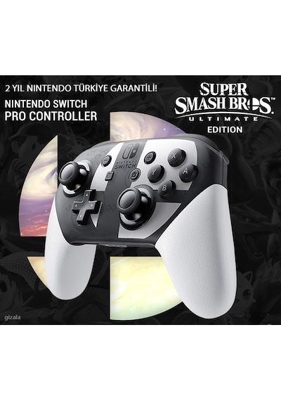 Nintendo Switch Pro Controller Super Smash Bros Edition