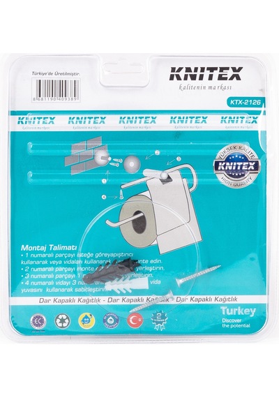 Dar Kapaklı Tuvalet Kağıdı Askısı Wc Kağıtlığı Wc Paper Holder