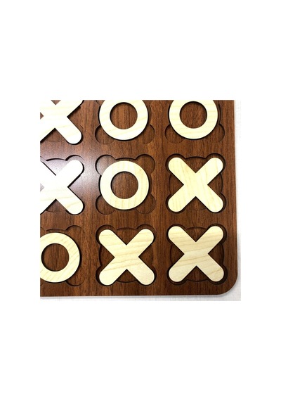 2 Kişilik Xox Oyunu Eğlence Ahşap Mdf