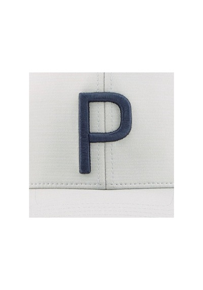 Puma Unisex P Logolu Şapka Ash Gray / Navy Blazer