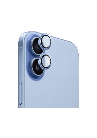 Safeus 9h+ Safir Temperli Kamera Lens Koruyucu, Apple Uyumlu iPhone 17 İle Sis Mavisi