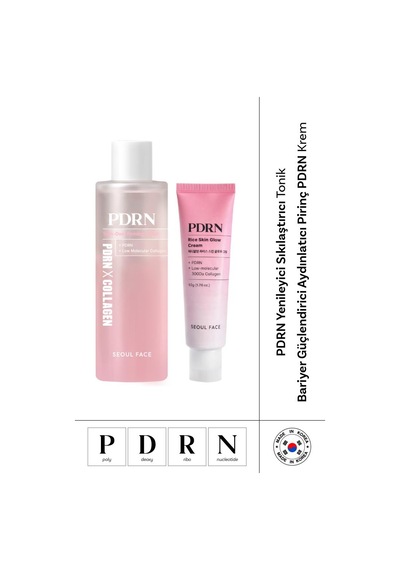 Dermal Yenileyici Sıkılaştırıcı Yaşlanma Karşıtı Pdrn Tonik 250 Ml Ve Pdrn Pirinç Krem 50 Gr.