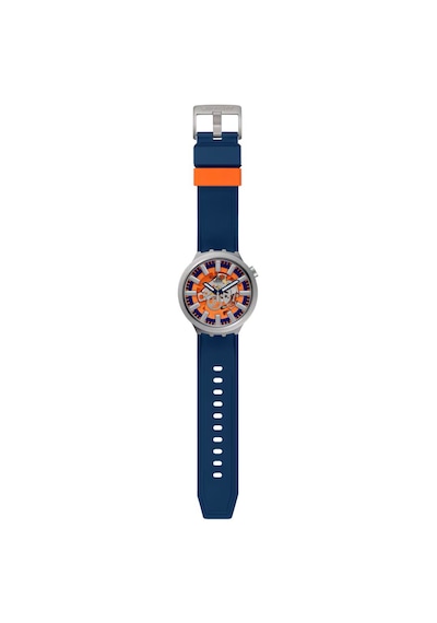 Swatch Sb07s114 Orange In The Works Erkek Kol Saati