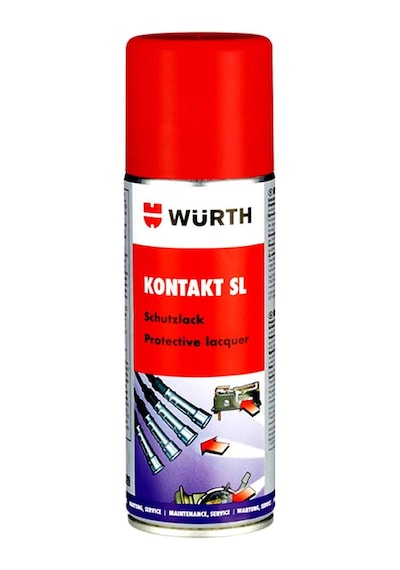Würth Kontakt Sl Şeffaf Koruyucu Vernik Sprey 200 Ml
