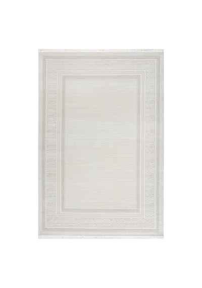Badelya Home Krem Ekru 7109 Modern Doğal Taban Saçaklı Salon Koridor Mutfak Çocuk Oturma Odası Halı Yolluk 7109krem-ekru