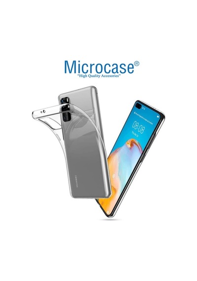 Microcase Huawei P40 Ince 0.2 Mm Soft Silikon Kilif + Cam(Seç) 434140995