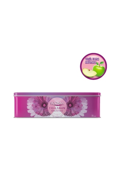 Voonka Collagen Beauty Plus 30 Saşe - Yeşil Elma Aromalı