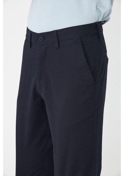 Lacivert Regular Fit Smart Casual Erkek Spor Pantolon Laci Lacivert Regular Fit Smart Casual Erkek Spor Pantolon Laci