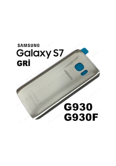 Samsung Uyumlu Galaxy S7 Arka Kapak Batarya Pil Kapağı G930F Yapışkanlı