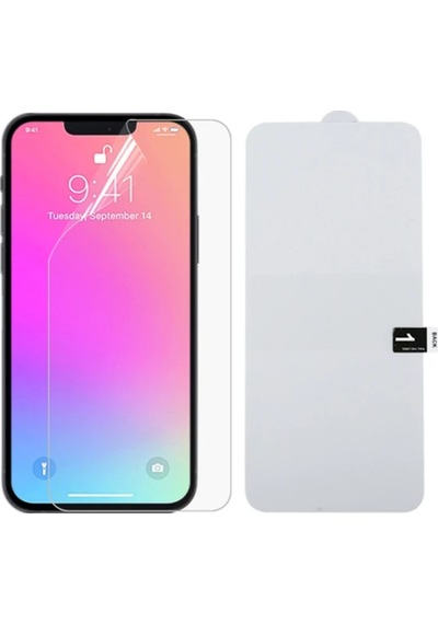 İphone 13 Pro Max 6.7 Full Kaplama Hidrojel Film Full Ekran Koruyucu- 5775