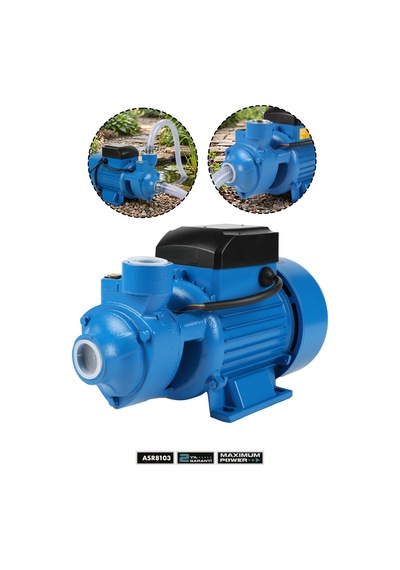 Assur Qb80 43m Basınç Yüksekliği 1 Hp Bakır Sargı Elektrikli Santrifüj Pompa Su Motoru-3150