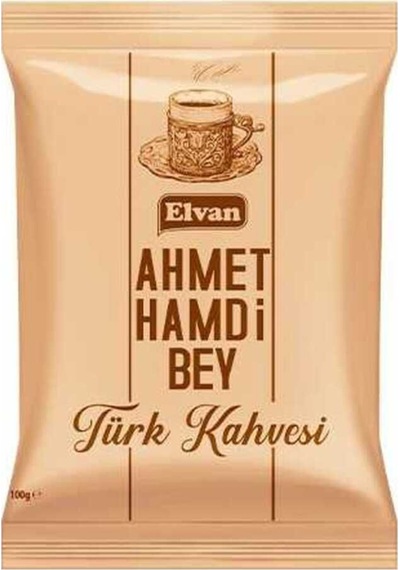 Ahmet Hamdi Bey Türk Kahvesi 100 Gr. 24 Adet (1 Kutu)