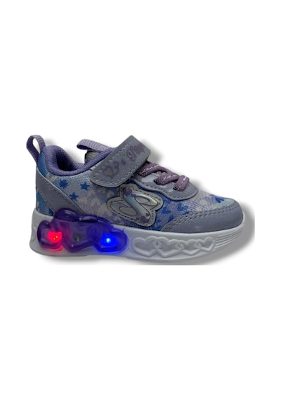 Ndrops 032-26 Anorak Rugan Yıldızlı Anatomik Kız Çocuk Sneaker 22-25 LILA