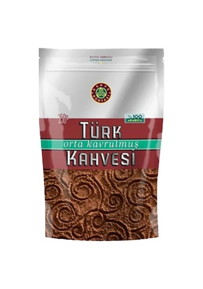 Kahve Dünyası Zıpper Türk Kahvesi Orta Kavrulmuş 250 Gr X 3 Adet Türk Kahvesi