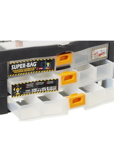 Super-bag 3 Lü Organizer Çekmece Belirtilmemiş