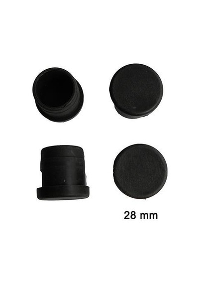 Yuvarlak Boru Profil İç Tapa 28 Mm 4 Adet