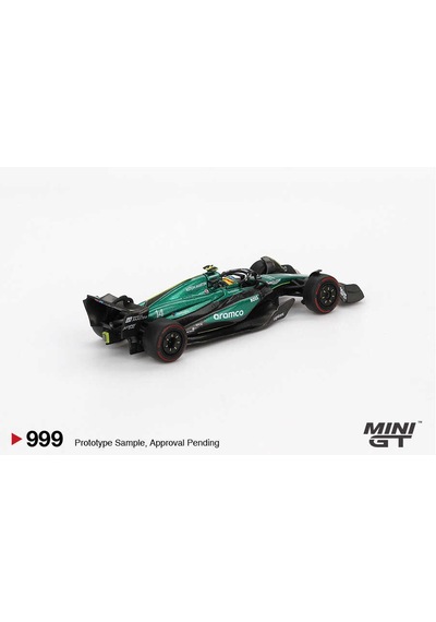 Mini Gt 1/64 Aston Martin Amr24 14 Fernando Alonso 2024 F1 2024 Bahrain Gp 999