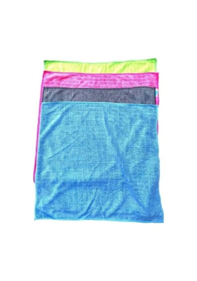 Kareli Temizlik Bezi Asorti 320 Gr 40x40 Cm Royaleks-stk294-961 Çok Renkli