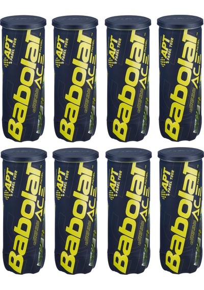 Babolat Padel Ace 3'lü 8 Kutu Padel Topu Çok Renkli