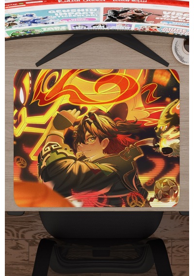 Gaming Genshin Impact Anime Gacha V3 - 48x40 Xl Gaming Mouse Pad Fare Altlığı
