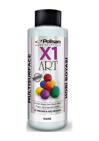 Polisan X1 Art Multisurface Hobi Boyası Nane 120 ML