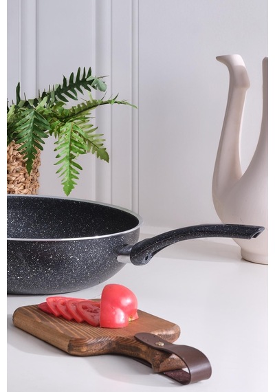 Wok Tava 26 Cm Granit Derin Vok Tavası