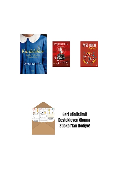 Kardelenler + 4 Gün 3 Gece + Taksiii + Okuma Sticker'ları