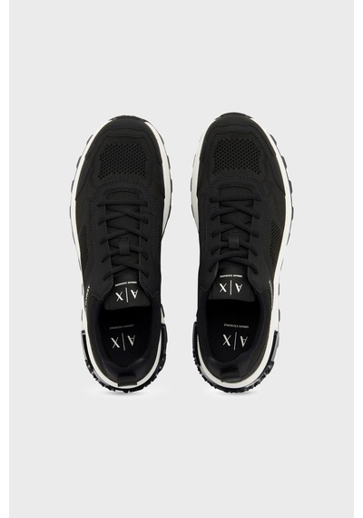 Armani Exchange Logolu Sneaker Ayakkabı Erkek Ayakkabı Xm003611 Af29101 Uc001 Siyah