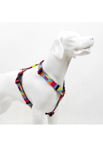Spirit H-tipi Göğüs Tasması Ayarlanabilir, Konforlu Ve Dayanıklı Desenli Köpek Tasması M