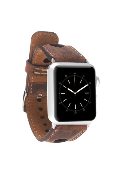 Bouletta Watch Uyumlu Deri Kordon 42-44-45Mm Ark G2 Antic K