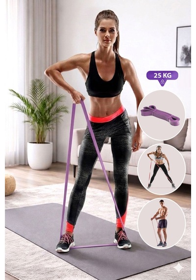 Spor Byfit 25 Kg Dirençli Power Latex Güç Bandı