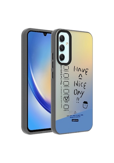 Zore Galaxy A34 Kılıf Desenli Nvth Dragon Sert Kapak - Have