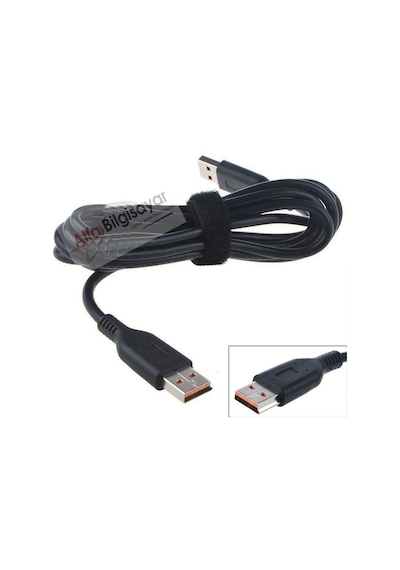 Laptopyedekparca Lenovo Uyumlu 5A10G68671, 5A10J40303, 5A10J40305 Adaptör Şarj Kablosu E