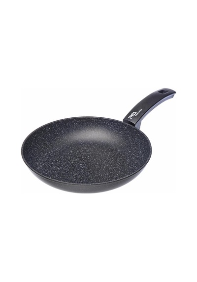 Etnea Artech Stone Ultra - Alüminyum Kızartma Tavası, Yapışmaz Kaplama, Siyah, 28 Cm Çok Renkli