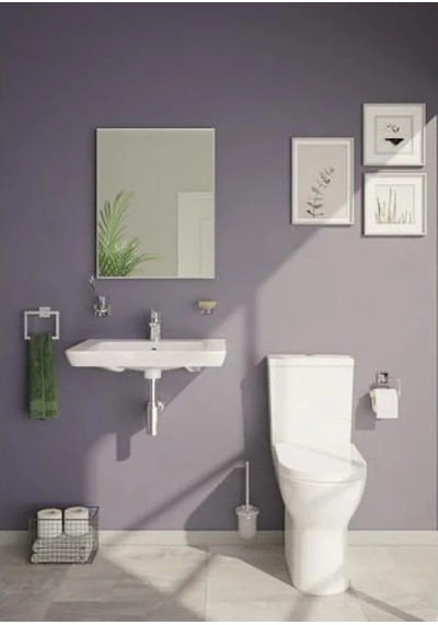 T Tipi Krom Lavabo Sifon Seti - Giriş G 1 1/4