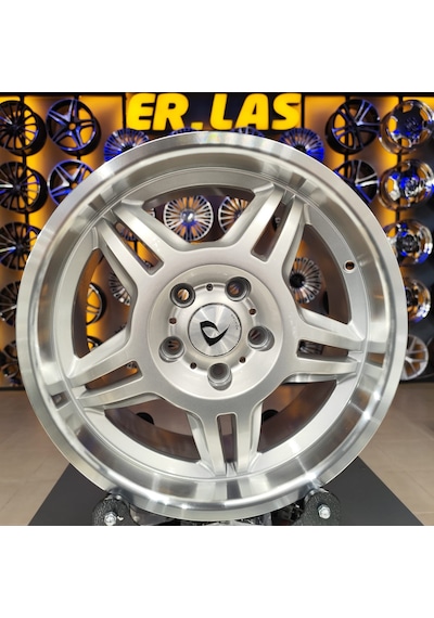 4 Adet Bk-657 8 17 5 120 Et41 72.56 Sılver Mack Jant Takım