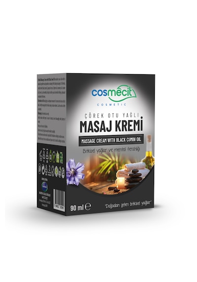 Cosmecit Çörek Otu Yağlı Masaj Kremi 90 G